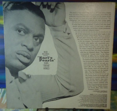 Vinil Earl &amp;quot;Fatha&amp;quot; Hines &amp;lrm;&amp;ndash; Earl&amp;#039;s Pearls (VG) foto