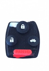 Butoane de cauciuc pentru cheie Honda 3+1 buton de panica foto