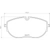 Placute frana Vw California T6 Camper (Sgc Sgg Shc) 04.15-, Multivan T6 (Sgf Sgm Sgn Shm Shn) 04.15-, Transporter T6 / Caravelle T6 Bus (Sgb Sgj Shb, BREMBO