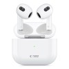 Casti Wireless Tech-Protect Ultraboost TWS, Bluetooth 5.0, Noise Cancelling, Alb