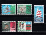 M2 TS1 10 - Timbre foarte vechi - Belgia - JO Mexico 1968, Sport, Nestampilat