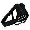 Ham C&acirc;ini Active Deluxe Negru, Mărime L, Rezistent, Ergonomic, Reflectorizant - Siguranță &amp; Confort Plimbări