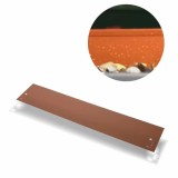 Rasenkanten Metall 13.5cm x 120cm Braun | Beeteinfassung | Beetumrandung | Beetbegrenzungen