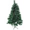 Brad artificial de craciun tip pin cu varfuri ninse inzapezit, 210 cm, ace 3d 12 cm, verde