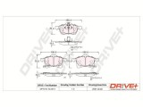 Dr!ve+ DP1010.10.0814 set placute frana,frana disc
