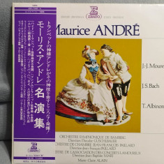Vinil 2XLP "Japan Press" Maurice Andre,J-J Mouret,J.S. Bach,T.Albinoni (NM)