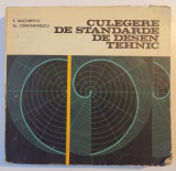 CULEGERE DE STANDARDE DE DESEN TEHNIC de E DIACONESCU , AL. CONSTANTINESCU , 1981