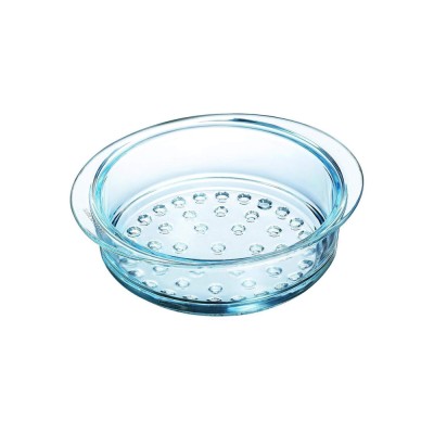 Vas rotund pentru gatit la aburi sticla termorezistenta 24cm, 4l Pyrex Handy KitchenServ foto