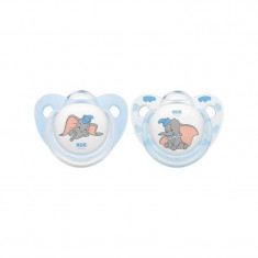 Nuk Suzeta Disney Dumbo,silicon,M3,18-36l,2buc