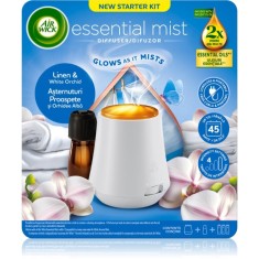 Air Wick Essential Mist Linen &amp; White Orchid aroma difuzor cu rezerv&atilde; 1 buc