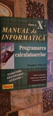 Bogdan Patrut Manual informatca clasa X