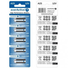 everActive A23 23A 12V 55mAh baterii alcaline-Conținutul pachetului 1x Blister