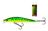 Vobler Wizard Shallow Shad Junior Slow Sinking Chartreuse Tiger, 7cm, 7g