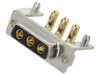 Conector D-Sub 3 pini mamă PCB THT 240V, MH CONNECTORS