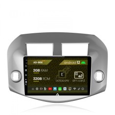 Navigatie Toyota RAV4 (2005-2013), Android 12, E-Octacore 2GB RAM + 32GB ROM, 10.1 Inch - AD-BGE10002+AD-BGRKIT069A