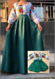 Cumpara ieftin Set rochii stilizate traditional - Mama si Fiica - model 9