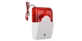 Sirena de interior cu stroboscop, alimentare 12V DC, 105dB AD-103