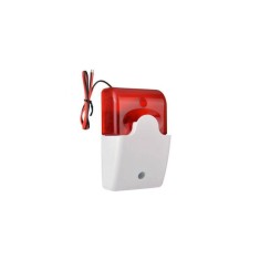 Sirena de interior cu stroboscop, alimentare 12V DC, 105dB AD-103