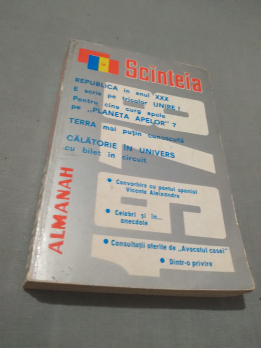 ALMANAH SCANTEIA 1978