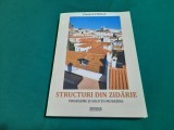 STRUCTURI DIN ZIDĂRIE*PROBLEME ȘI SOLUȚII MODERNE / DANIEL STOICA/ 2015