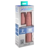 Manson elastic din silicon moale pentru penis 2&quot; Silicone X-tension (20.3 cm), FANTASY X-TENSIONS