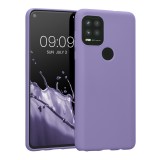 Husa Kwmobile pentru Motorola Moto G Stylus 5G, Silicon, Mov, 55625.222, Carcasa