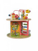 Cub Activitati Montessori Lemn 8 in 1, 30x29cm, 1-6 Ani, Joc Educativ, Abilitati Motrice, Logica, Multicolor
