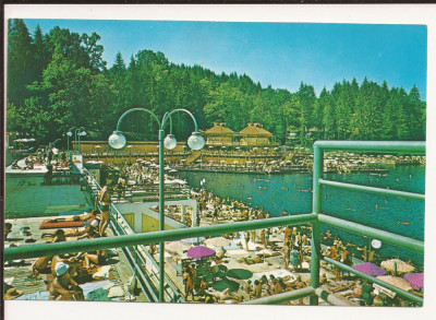 Carte Postala veche - Sovata - Lacul Ursu, circulata foto