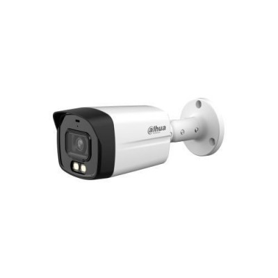 Camera de supraveghere Bullet, analogica, Full-color 4K, 2.8mm, lumina alba 40m, Microfon, IP67, Dahua HAC-HFW1809TLM-A-LED-0280B SafetyGuard Surveill foto