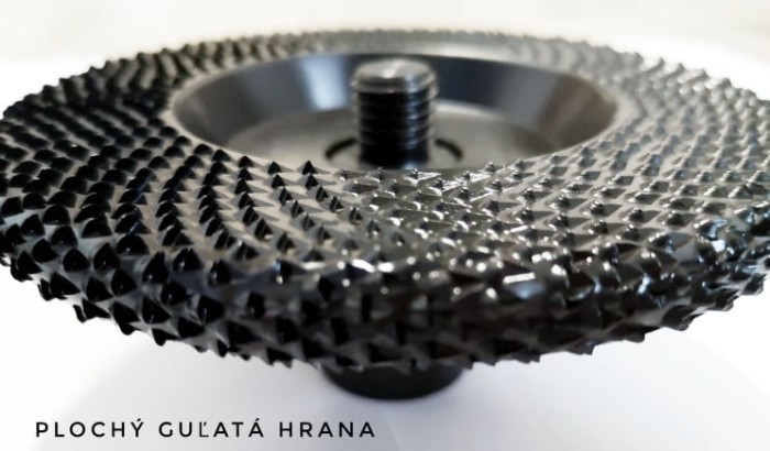 Disc Rașpel polizor unghiular 125mm profil U plat