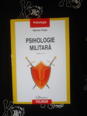 Marian Popa - Psihologie militara foto