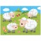 Set 4 puzzle-uri Animale de la ferma - 12 piese