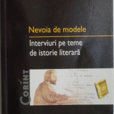 Nevoia de modele. Interviuri pe teme de istorie literara – Marin Iancu (cateva insemnari in creion)