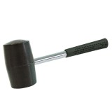 Cumpara ieftin Ciocan Cauciuc Rigid Cu Maner Metalic 55Mm / 430G