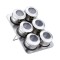 Set condimente din inox 6 piese cu suport magnetic, Grunberg GR329