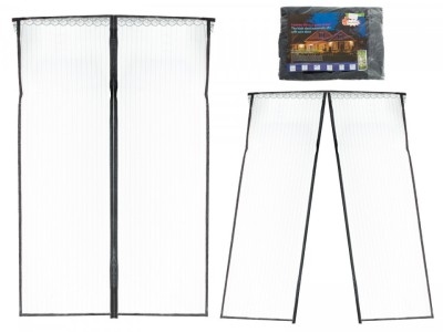 Plasa de tantari magnetica pentru usa, dimensiune 160 x 230 cm foto