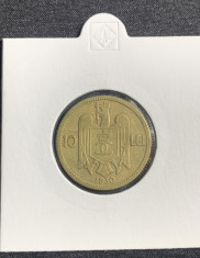 Moneda 10 lei 1930 semn monetărie H foto