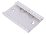 M&acirc;ner Aluminiu 75mm pentru Șină DIN TS35