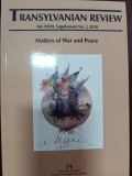 Transylvanian Review 2018 - Matters of War and Peace