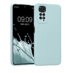 Husa silicon compatibila cu Xiaomi Redmi Note 11 4G Turcoaz