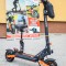 Trotinetă electrică KuKirin G2 MAX, Anvelope off-road pneumatice de 10*2.75 inch, Motor fără perii de 1000W, Viteză maximă 55 km/h,