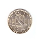 Moneda Ungaria 5 forint/forinti 2021 75 de ani forint - litera N, stare foarte buna, Europa, Cupru-Nichel
