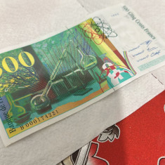 Bancnote 500 franci