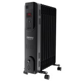 Radiator cu ulei Camry, 9 elementi, 2000 W, afisaj LED mare si lizibil, telecomanda