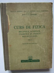 Curs de fizica mecanica acustica caldura si fizica moleculara vol. 1 Papalexi