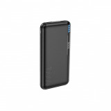 Baterie Externa 10000mAh, 2x USB, Micro-USB, tip C, LED - Hoco Easylink (J82) - Black, 10000 mAh