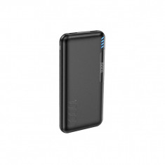 Baterie Externa 10000mAh, 2x USB, Micro-USB, tip C, LED - Hoco Easylink (J82) - Black