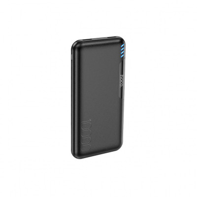 Baterie Externa 10000mAh, 2x USB, Micro-USB, tip C, LED - Hoco Easylink (J82) - Black foto