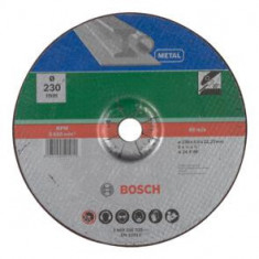 Disc de slefuire BOSCH pentru metal, centru ingropat ,D 230 mm ,grosime 6 mm foto