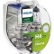 Set 2 becuri auto cu halogen Philips H4 LongLife EcoVision, 12V, 55W